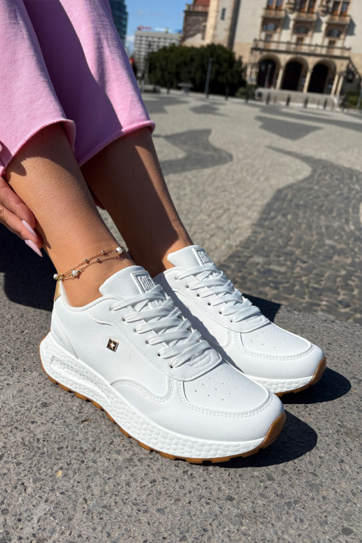  zapatillas Femenino Big Star RR274629 HI-POLY SYSTEM el color blanco