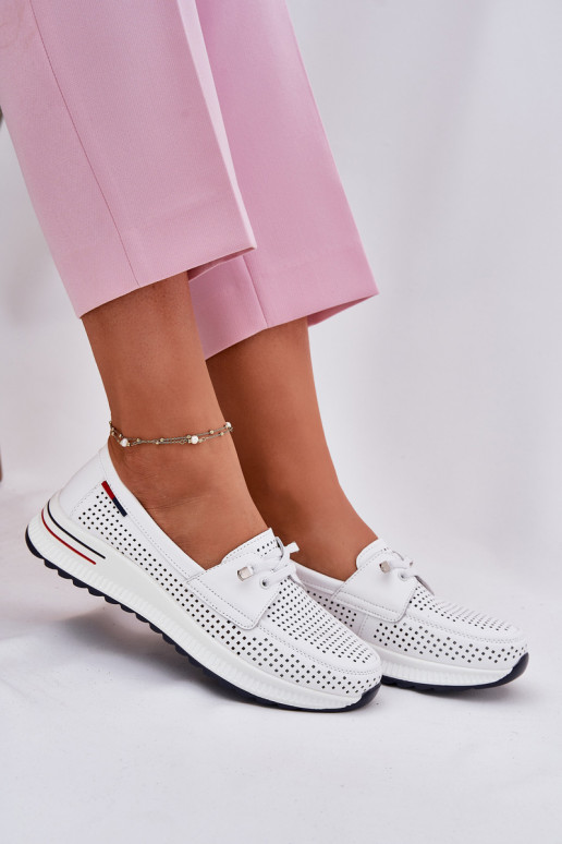 Zapatos de plataforma blancos para mujer Violeth