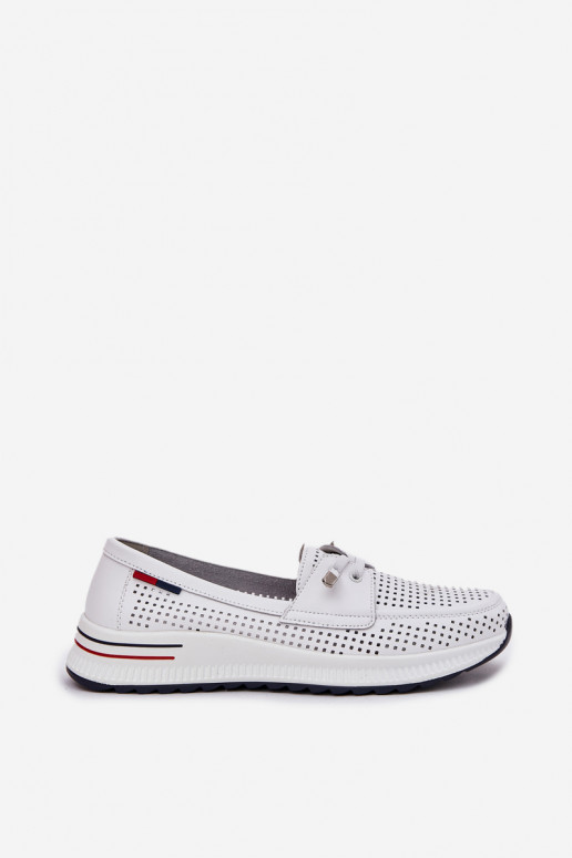 Zapatos de plataforma blancos para mujer Violeth