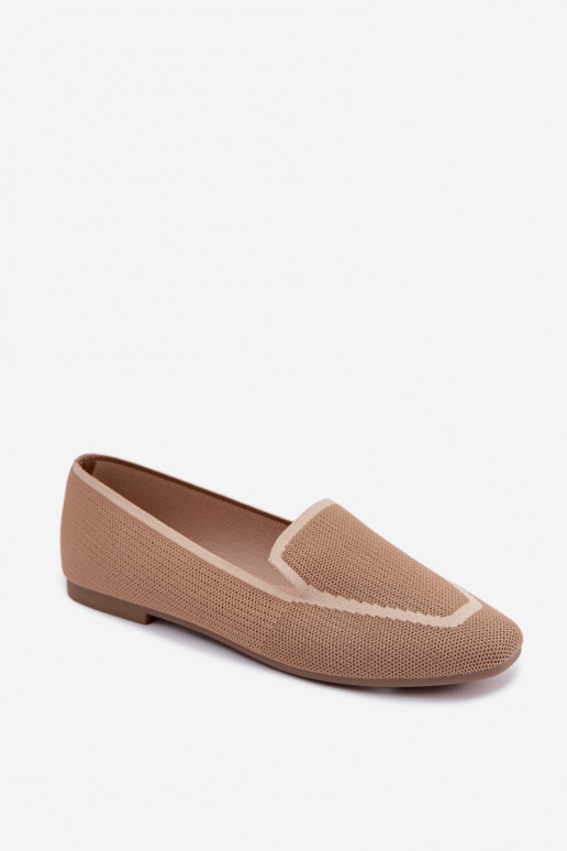 Mocasines de tela marrones Selisa