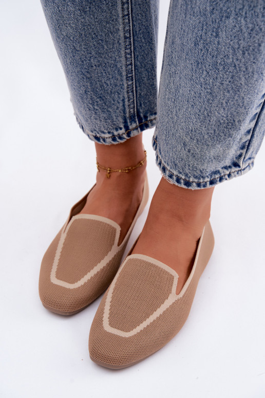 Mocasines de tela marrones Selisa