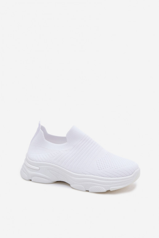 Zapatillas blancas para mujer sin cordones Floraine