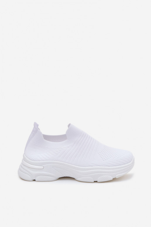 Zapatillas blancas para mujer sin cordones Floraine