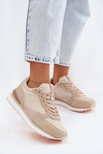 Zapatillas beige para mujer de ante McArthur MA2512IN 2
