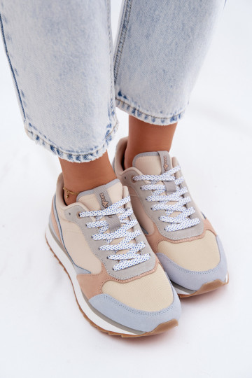 Zapatillas azules para mujer de ante McArthur MA2512IN