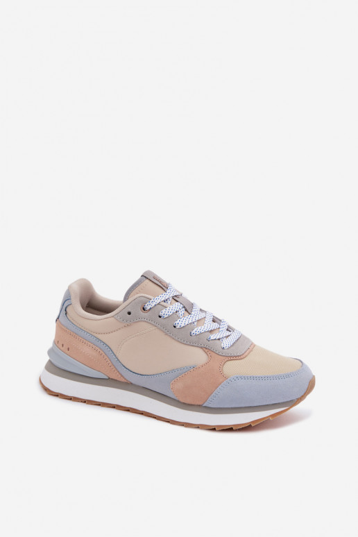 Zapatillas azules para mujer de ante McArthur MA2512IN