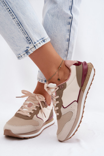Zapatos deportivos beige para mujer McArthur MA257IN