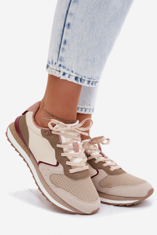 Zapatos deportivos beige para mujer McArthur MA257IN