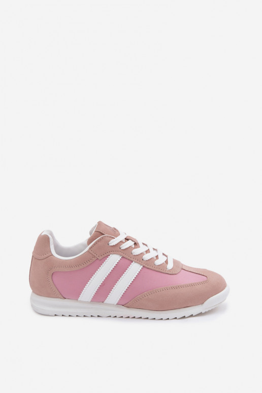 Zapatos deportivos rosas para mujer de ante McArthur MA258IN