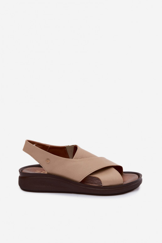 Sandalias para mujer Zazoo 40392 en color capuchino