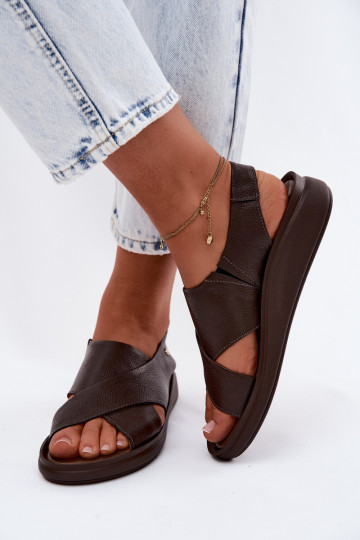 Zazoo 40392 Sandalias de mujer Femenino CzekoladoAe 2