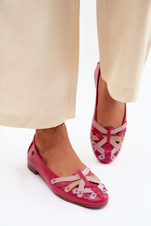 bailarinas Tiene queciejka P7542-15 color rosa