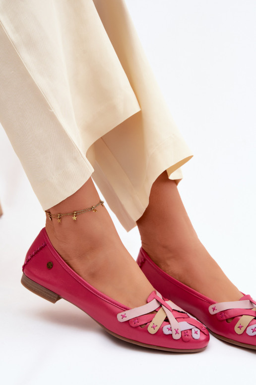 bailarinas Tiene queciejka P7542-15 color rosa