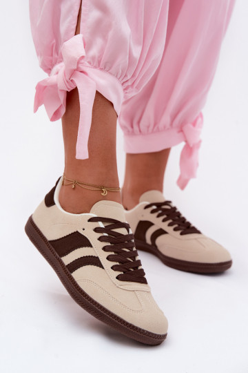Zapatillas deportivas para mujer en color arena Lurea