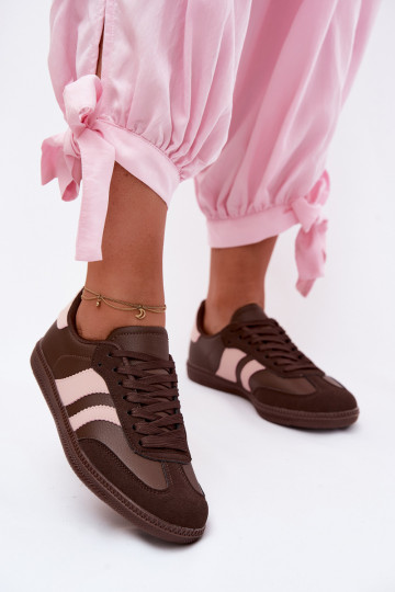 Zapatillas deportivas para mujer en color chocolate Lurea 2