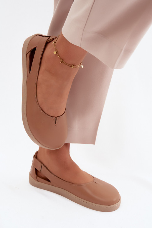 Bailarinas Barefoot Zazoo 10217 en color capuchino