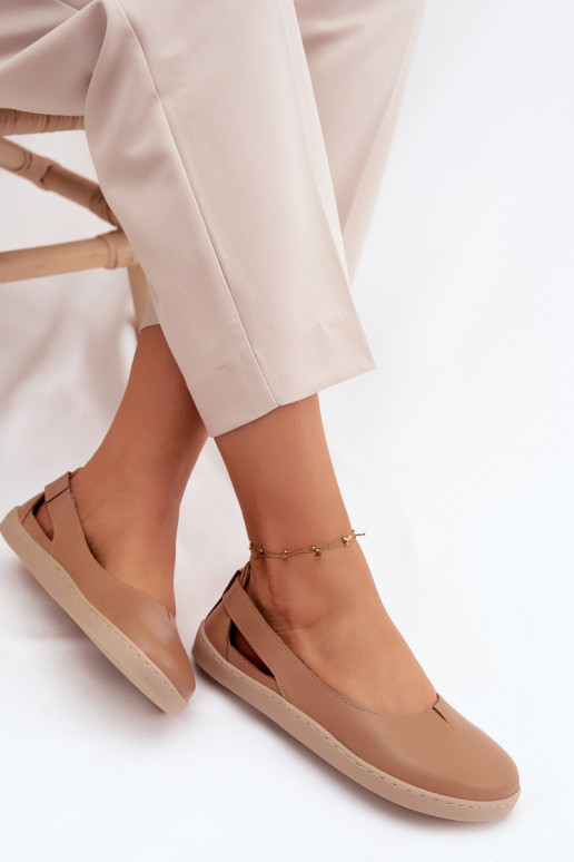 Bailarinas Barefoot Zazoo 10217 en color capuchino