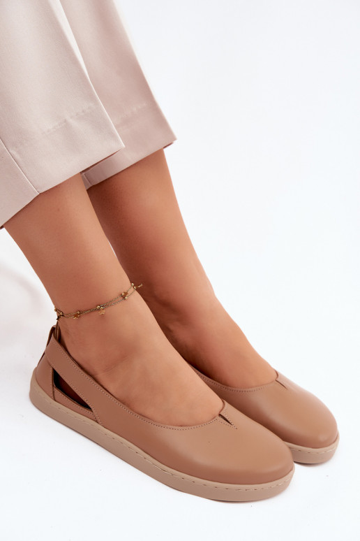 Bailarinas Barefoot Zazoo 10217 en color capuchino
