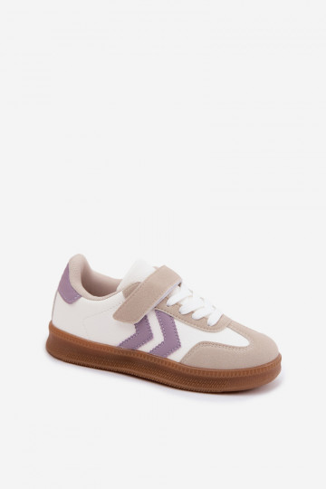 Zapatillas infantiles en blanco Meressa