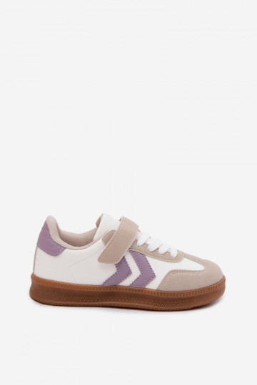 Zapatillas infantiles en blanco Meressa 2
