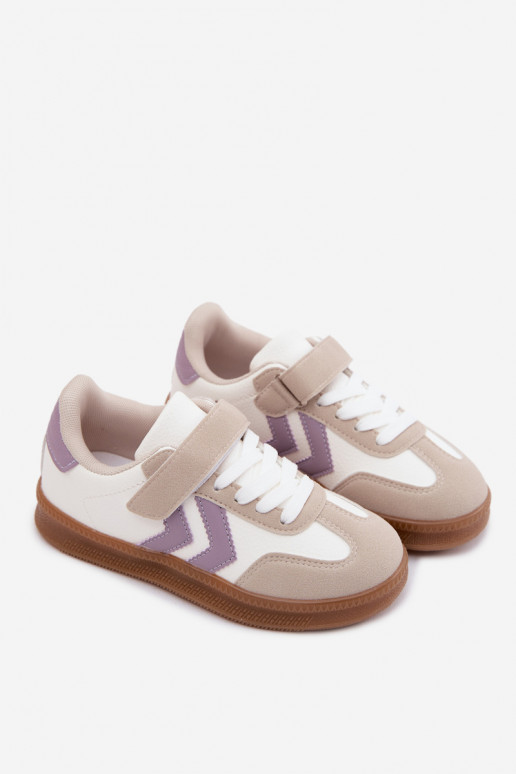 Zapatillas infantiles en blanco Meressa