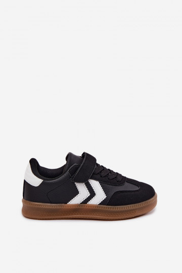 Zapatillas modelo zapatos. Infantil de color negro Meressa 2