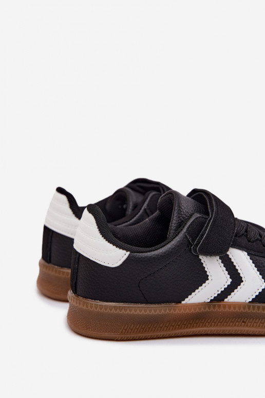 Zapatillas modelo zapatos. Infantil de color negro Meressa
