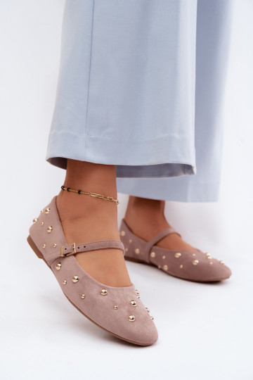 bailarinas Con decoración I Tirasem beige Cuddly