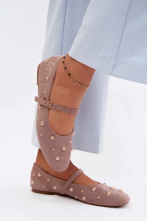 bailarinas Con decoración I Tirasem beige Cuddly