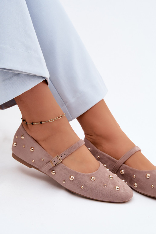 bailarinas Con decoración I Tirasem beige Cuddly