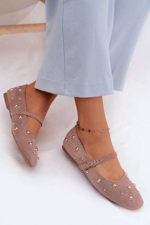 bailarinas Con decoración I Tirasem beige Cuddly