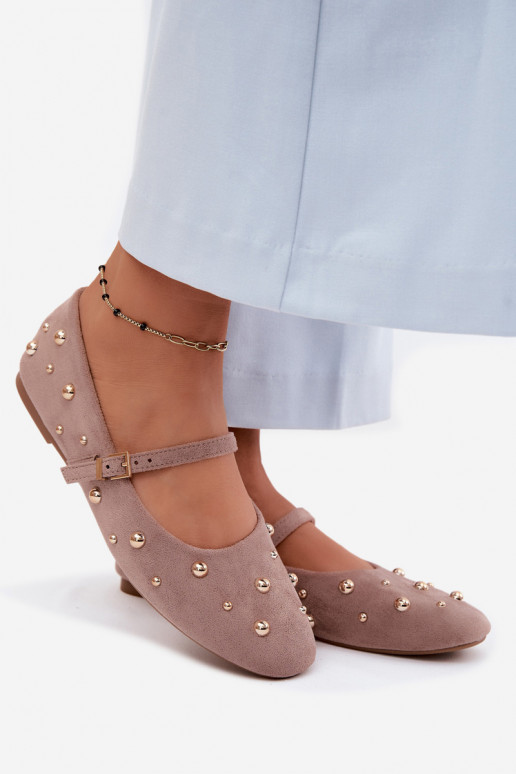 bailarinas Con decoración I Tirasem beige Cuddly