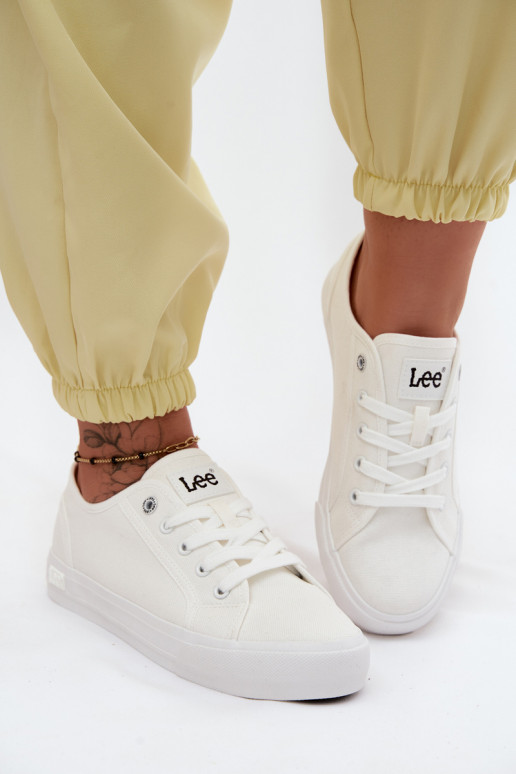 Zapatos casuales LEE AVA C INOMEN LOIN 50261001.1FG en blanco