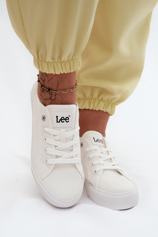 Zapatos casuales LEE AVA C INOMEN LOIN 50261001.1FG en blanco