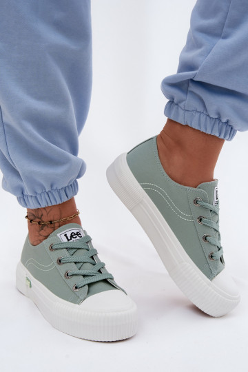 Zapatos casuales con plataforma LEE ISLA C INOMEN LOIN 50261002.98K en color menta 2