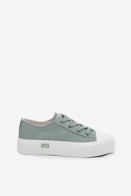 Zapatos casuales con plataforma LEE ISLA C INOMEN LOIN 50261002.98K en color menta
