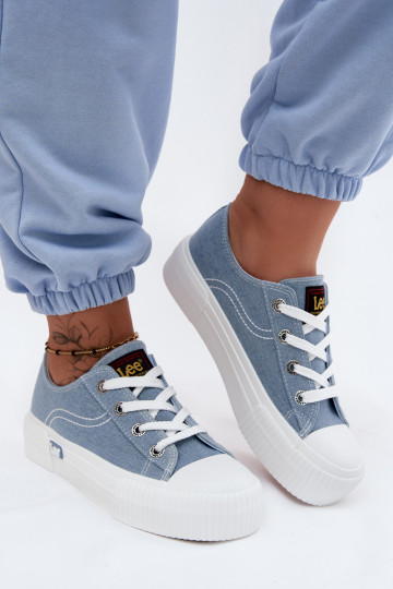 Zapatos casuales con plataforma LEE ISLA C INOMEN LOIN 50261002.21H en denim