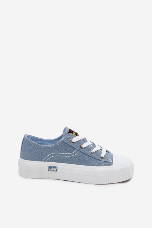 Zapatos casuales con plataforma LEE ISLA C INOMEN LOIN 50261002.21H en denim