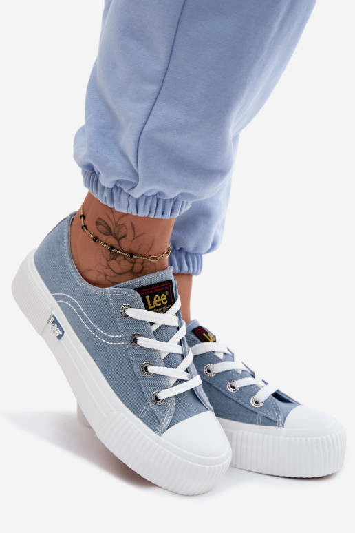 Zapatos de ocio con una plataforma LEE ISLA C ENOMEN LOEN 50261002.21H Tiene queterial vaquero