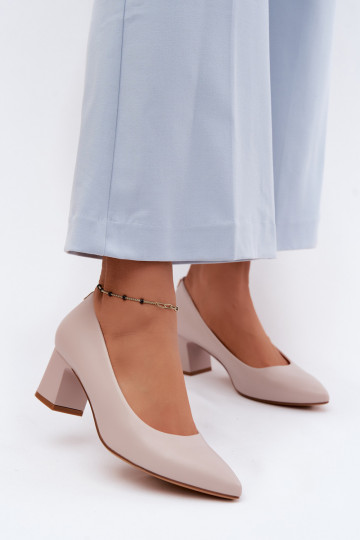 Zapatos de tacón Sergio Leone PB413 en gris