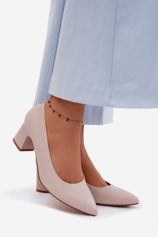 Zapatos de tacón Sergio Leone PB413 en gris