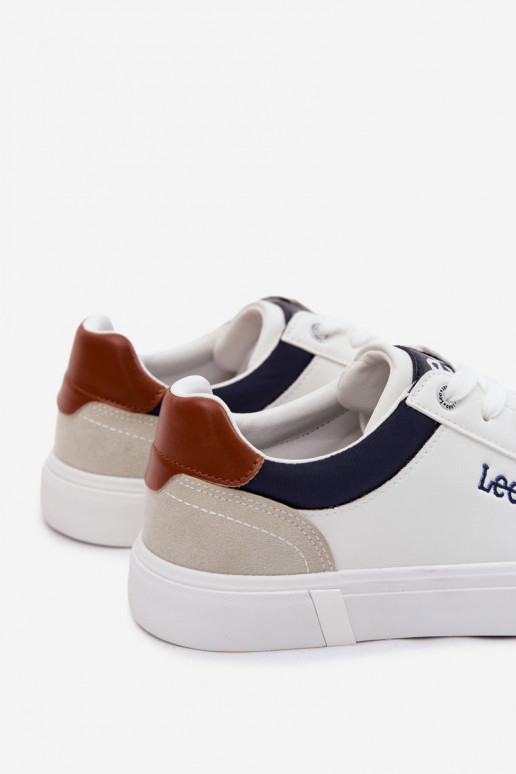 Zapatos casuales para hombre LEE BRIXTON MEN LOIN 50261024.1FG color blanco