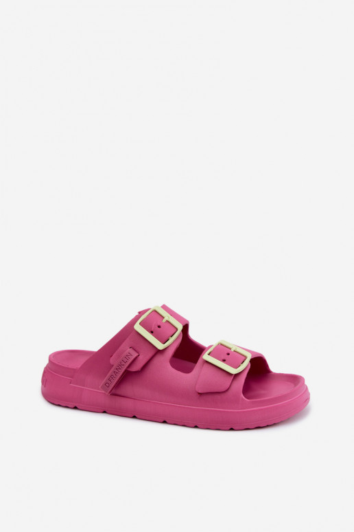 Zapatillas ligeras zapatillas de mujer con hebillas D.Franklin DFSH413005 color rosa