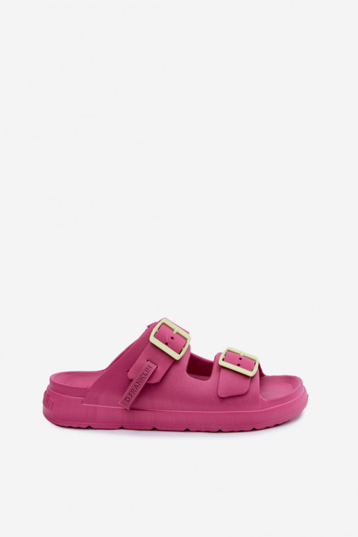 Zapatillas ligeras para mujer con hebillas D.Franklin DFSH413005 color rosa