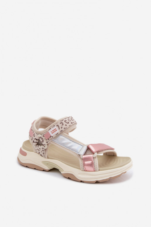 Sandalias de mujer Piel D.Franklin DFSH406006 color rosa