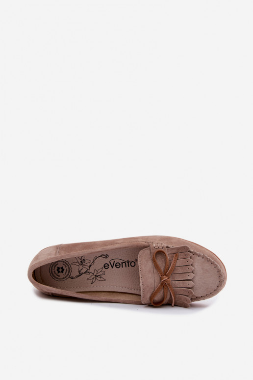 mocasines de mujerActivadoturalnego de gamuzau beige Vantae