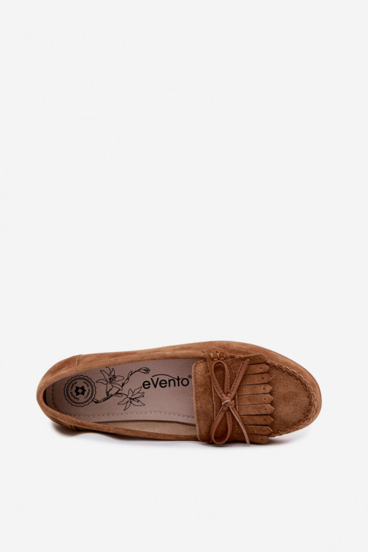 mocasines de mujerActivadoturalnego de gamuzau color marrón Vantae