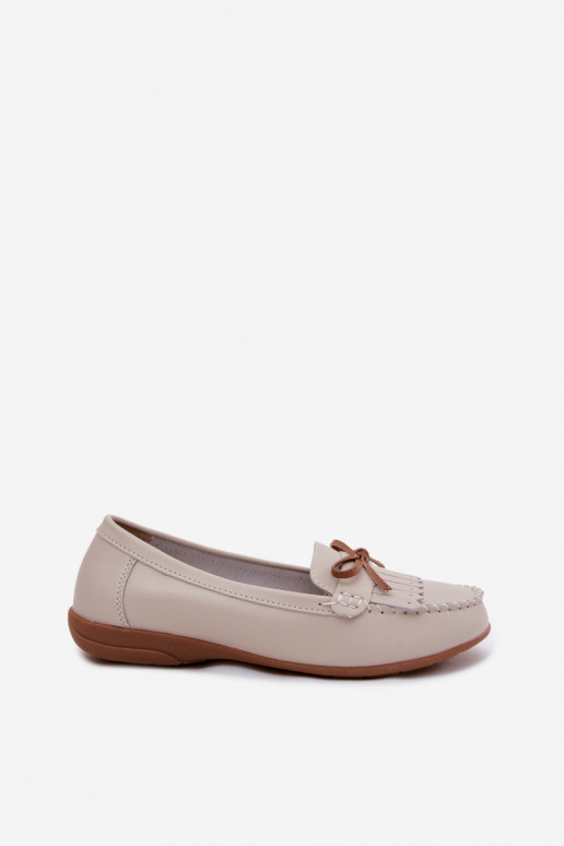 mocasines de mujerActivadoturalnej Skóry beige Vantae