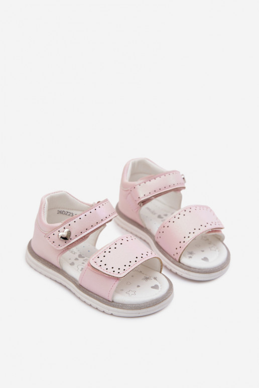 sandalias para niños para niños color rosa Lemony