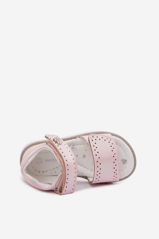 sandalias para niños para niños color rosa Lemony